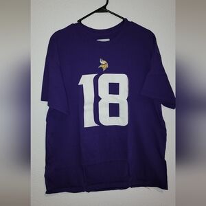 Women's Purple Vikings Jefferson Shirt